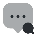 Message Search SVG Icon